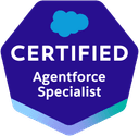 Agentforce Specialist certification badge